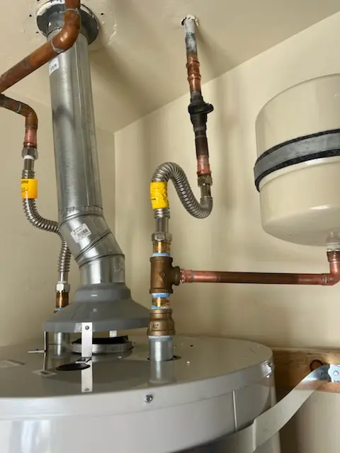 Water heater installation and plumbing repair in Seymours Store